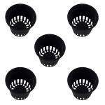 Shopmefast Plastic Orchid Nursery Pots (Pack Of 5)