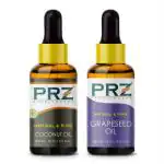PRZ Combo Of Cold Pressed Castor Oil and Sesame Oil 15 ml Each (Combo Of 2)