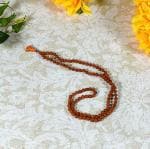 Feel Touch Mart Natural 108+1 Bead Rudraksha Jaap Mala Original Bead mala