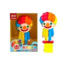 SHANAYA Erasers for Kids Cute Circus Clown Rabbit in Hat Elephant On Ball Shape Erasers Set Return Gifts for Girls Boys Children Stationary Items (Clown)