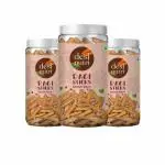 Desi Nutri Ragi Sticks Achari Masti Pack of 3-120 GMS Each | Ready to Eat Ragi Sticks Achari Mast