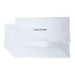 Shining Zon Pathology Report Cover 4x9 Inch Envelope, HD Virgin Material Durable Embossed Transparent Dust and Moisture Free Non Toxic Light Weight Printable Waterproof Reusable (Pack of 1000)