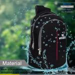 Wildbug Large 35 L Laptop Backpack 35L Water Resistant Backpack Waterproof Backpack Waterproof Backpack (Black, 35 L)
