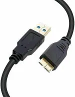 Royalcool USB 3.0 A Male To Micro B Male Cable For Hard Disk Drive Wd, Bufallo And Seagate