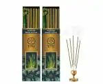 1 Tree Lemongrass Agarbatti Sticks - Incense Sticks - Low Smoke & Non Charcoal Agarbatti for Pooja (Pack of 2)