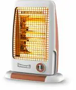 SUMMERCOOL HH 115 1200 Watts Room Heater | Over Heating protection | quick heating | 3 Heat settings (500W / 800W / 1200W) | rust-free metal grill front | Lightweight for easy portability | 1 Year Warranty (White, ISI Cerified)