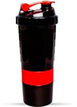 COOKZELLA TrueShake Plastic Spider Protein Shaker Bottle 500ml