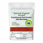 NATURAL ORGANIC HERBAL Red Sandalwood Powder-50g -Pure-No Mixing-nourishes our skin and keeps it healthy fair and glowing-FREE 50 g Multani Mitti Powder