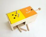 Bumbee | Wooden Peg Counting Box, Stimulate, Discover and Play, Ideal for 2.5 Kids Toy