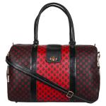 Pick Pocket Marron Red duffel bag