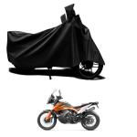 KEDIT New KTM 790 Adverture Water Resistant - UV Protection, & Dust Proof Sun Protection Full Bike - Scooty Two Wheeler Body Cover for KTM 790 Adverture (Black Colour)