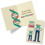 Festiko Thanks For Sharing Your Dna Geeting Card For Dad, Father's Day Card, Fathers day Decoration Items