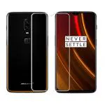 HOBBYTRONICS Pack Of 1 Oneplus 6T Mclaren Edition Tempered Glass Anti-Scratch Anti-Glare (Transparent)