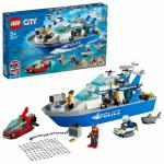 Jaiman Toys LEGO City Police Patrol Boat 60277 Building Kit (276 Pcs),Multicolor