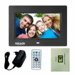 Miracle Digital 8 inch IPS Digital Photo Frame with High Def Screen, USB Disk Card, Remote Photos Slide Show, Video Audio, Support SD Built in 8 GB Memory and 2GB RAM 180 deg Wide Angle Viewing