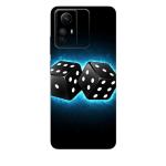 Toppings Printed Matte finish Vinyl Skin Sticker (This is not Back Case Covers) Scratch Less for Mobile Back and Camera lens for Xiaomi Redmi Note 12S Design A06 -MT