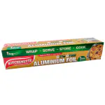 Kitchenette Aluminium Foil Paper/foil Paper for Kitchen/Eco-Friendly Aluminium Foil Food wrap/Bacteria Resistant/Disposable/Food Parcel 1kg