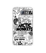 Casotec Arctic Monkeys Pattern Design Printed Silicon Soft TPU Back Case Cover for Samsung Galaxy A9 Pro (2016)