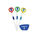 Buddsbuddy Multi Color Combo of 3 Leo Kids Tongue Cleaner