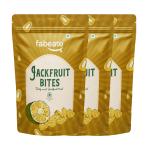 Fabeato Vacuum Fried Jack Fruit Chips | Gluten Free | Vegan Friendly Snack | Trans free|No Artificial Flavour | Vegetable Chips (Pack of 3 X 60g)
