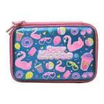 Smily Kiddos Double Comparment Multicolor Zipper Pencil Case