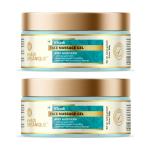 Khadi Organique Mint Aloevera Face Massage Gel For Skin Brightening (Pack of 2) 100 GM