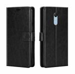 Clickaway Leather Finish Flip Cover for Xiaomi Redmi Note 4 Inside Pockets & Inbuilt Stand Wallet Style Back Case Magnet Closure (Black)