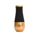 ROYALSTUFFS Copper Lacquer Coated Silk Finish Leak Proof Surahi Shape Bottle| 1600 ml Bottle (Pack of 1, Brown, Copper)