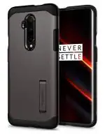 Spigen Gunmetal Polycarbonate Back Cover For Oneplus 7T Pro