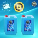MIZZIWASH After Wash Liquid Fabric Softener - For Shine & Long Lasting Freshness (2 x 5000 ml)