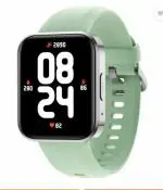DIZO Watch D Talk, 1.8 Display, Calling & 7 Day Battery (by Realme Techlife), (Light Green Strap)