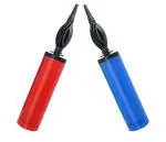 Hemito Rubber,Latex Multicolor Balloon Manual Hand Air Pump For Foil Inflatable Toy,Air Balloon Pump Helium (Set Of 2)