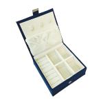 La Trove Quirky Portable Jewellery Storage Box with Pocket Organizer Jewelry Box for Earings