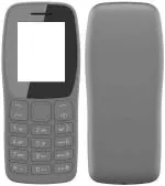 Imbi Nokia 105 Black Plastic Replacement Front And Back Panel (Set Of 1)