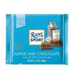 Ritter Sport Alpen Milk Chocolate, 100 Gm