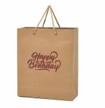 PPJ HAPPY BIRTHDAY (30 Pcs.) PAPER CARRY BAG, 10 Inch X 12 Inch X 4 Inch RETURN GIFT/HAPPY BIRTHDAY/RETURN GIFTS/GIFTS/GIFT BAGS/GIFT COVERS (Pack of 30)