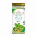 Neuwganic - Organic Mint Powder | Pudina Powder | Indian Organic Herbals | Preventing Cold & Headache | 100 Gm Pack Of 1