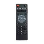 HDF Black Plastic Elite Sharp Plus Remote For Iball Home Theatre(334)