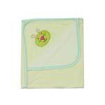 TRENDY LOOKS TRENDY LOOKS Baby's Premium Ultra Soft Organic Hooded Bath Towel (BUNNY_TOWEL_GREEN01)