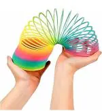 YOOKO Rainbow Magic Spring Fun Playing Set Slinky Spring Toys for Kids Fun Playing Time Spring Toy for Kids