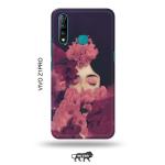 Tweakymod Printed Shy Girl Back Cover For Vivo Z1 Pro
