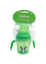 Babio SOFT SPOUT 2 IN 1 SIPPER CUP (STRAW & SPOUT) 4 OZ BPA Free Non Toxic - Plastic (Green)