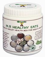 M.R Healthy Eats- Organic 7+2 Multi-Millet Health Mix Flour for Kids & Adults In Food-Grade Container 400 gms (+6 months)