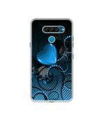 Casotec Hart DesignPrinted Silicon Soft TPU Back Case Cover for LG Q60
