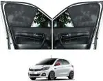 Auto Dean Side Window Half fix car Curtains for TATA Tiago Set of 4. (Z-Black)