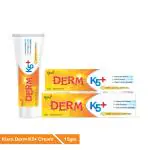 Kisra Derm K5+ Cream for Itching and Fungal Infection Fast Relief from Ringworm, Skin infections, Jock itch, Anti chafing, Intimate area itching, Skin rashes, Skin allergy | Anti Itching | Irritation | For All skin problems 15gm (Pack of 3)