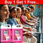 BLISS & BLUSH Hand Wash Liquid pink 10Liter Rich Foam | Moisturizing Hand Wash | Soft on Hands