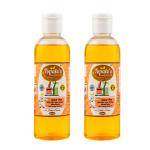 TOPALE'S Premium Wooden cold Pressed Flaxseed Oil 200ml pack of 2