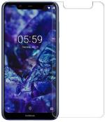 CarryWrap Tempered Glass Guard for Nokia 5.1 Plus (Pack of 1)