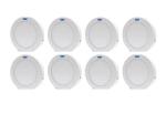 Eempl 15 W Round Natural White Led Surface Panel Lights (Pack Of 8)